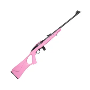 Rifle CBC 7022 Way Semiautomático Calibre .22LR Cano 21" Oxidado Coronha Thumbhole Polimero Rosa