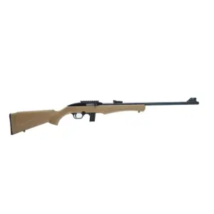 Rifle CBC 7022 Standard Semiautomático Calibre .22LR Cano 21'' Oxidado Coronha Polimero Tan