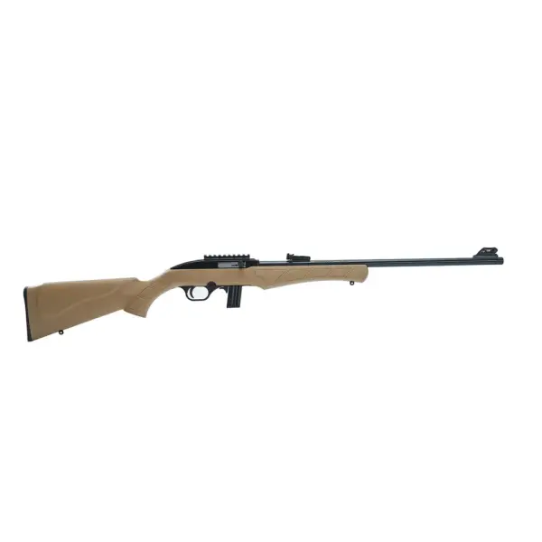 Rifle CBC 7022 Standard Semiautomático Calibre .22LR Cano 21'' Oxidado Coronha Polimero Tan