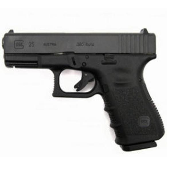 Glock 16 – Pistola G25 Calibre .380 Oxidada 16 Tiros