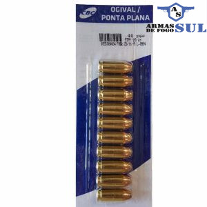 Munição CBC 40 SW ETPP 180GR