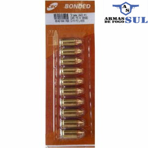 Munição CBC 9MM LGR EXPO +P+ 115GR BONDED
