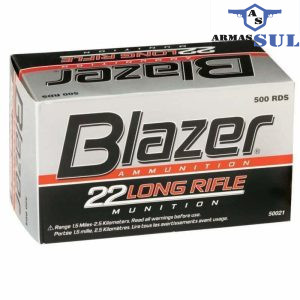Munição CCI Blazer Cal .22 LR 40GR LRN Cx 50