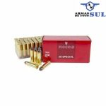 Munição Fiocchi 38 SPL SJSP 158gr – Cx 50