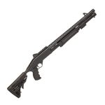 Espingarda CBC Military 3.0 12 GA Cano 16" Coronha Retrátil Oxidada Full