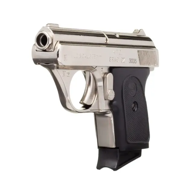 Pistola Alfa Proj Brno A.T.C CZ3035 Calibre .25 Cano 2,12" Nickel - Imagem 3