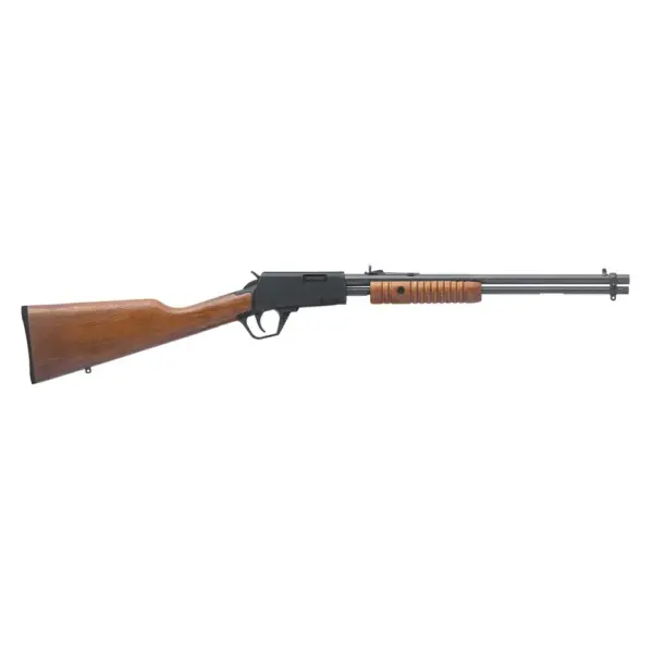 Rifle CBC Gallery Pump Action Calibre .22LR Cano 18" Coronha Madeira - Imagem 2