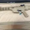 Rifle  CBC Delta Cal.22LR Cano 14.5" Oxidado Coronha Retrátil Tan - Imagem 2